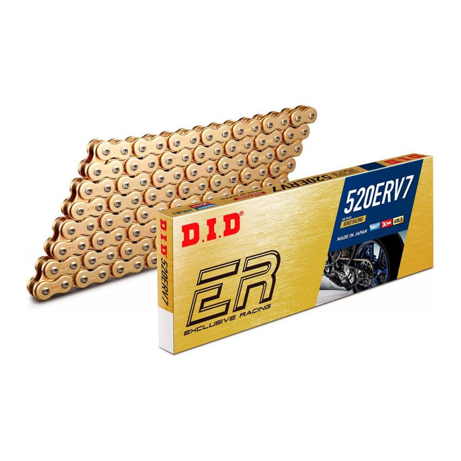 CADENA DID 520ERV7 x 120 ZB ORO / ORO