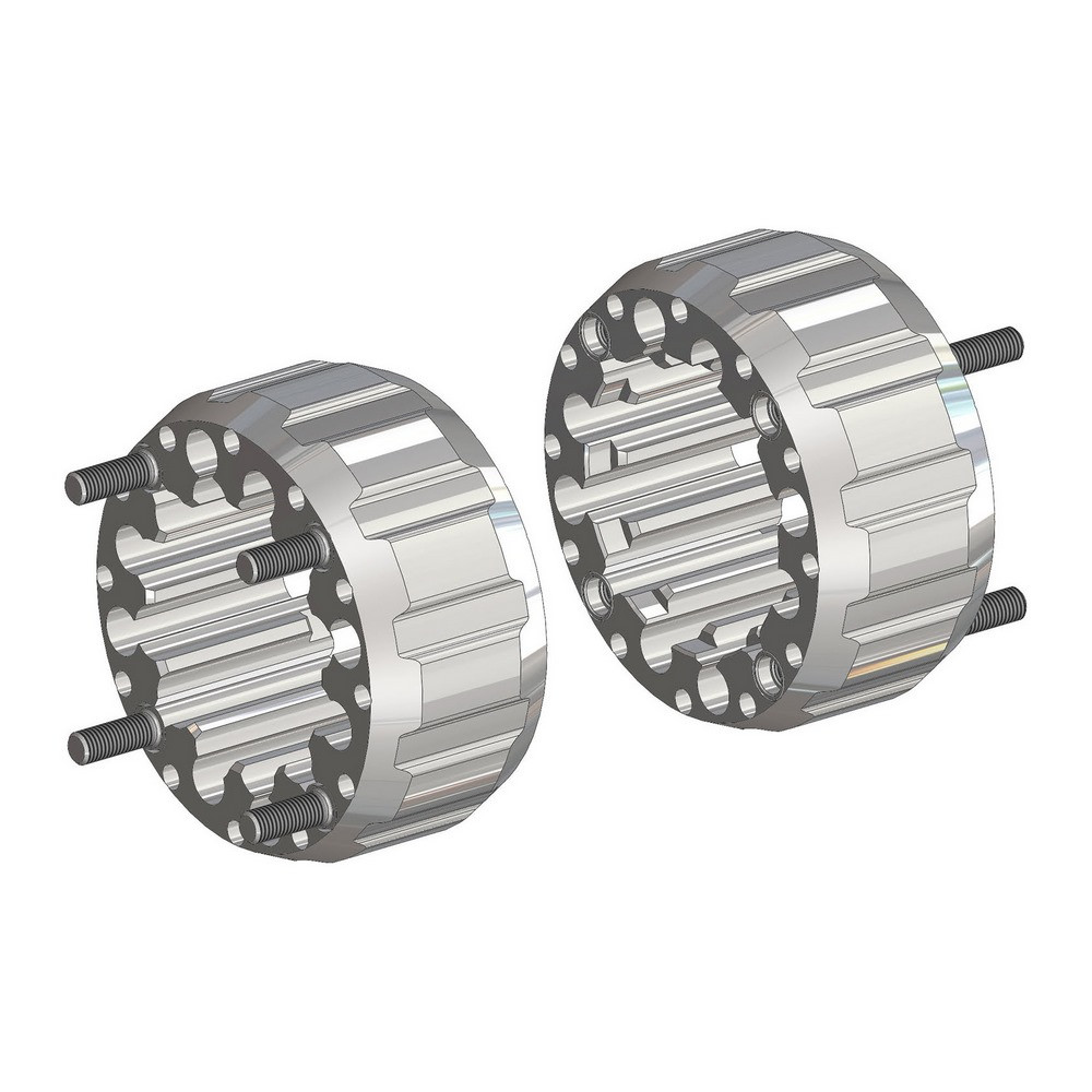 Espaciadores Ruedas Traseras Crosspro Hard Racing 65mm Access Sp450 / Honda Trx400 / Trx450