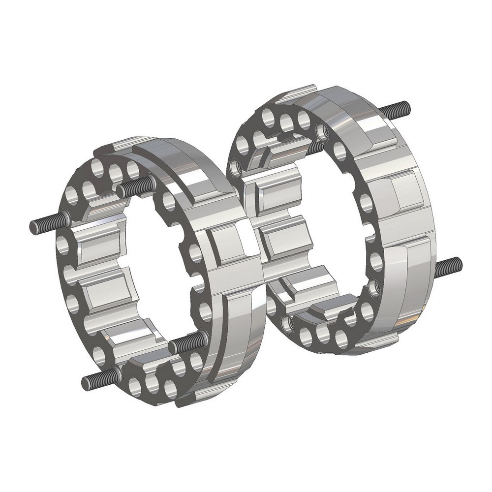 Espaciadores Ruedas Delanteras Crosspro Hard Racing 45mm Access Sp450 / Honda Trx400 / Trx450