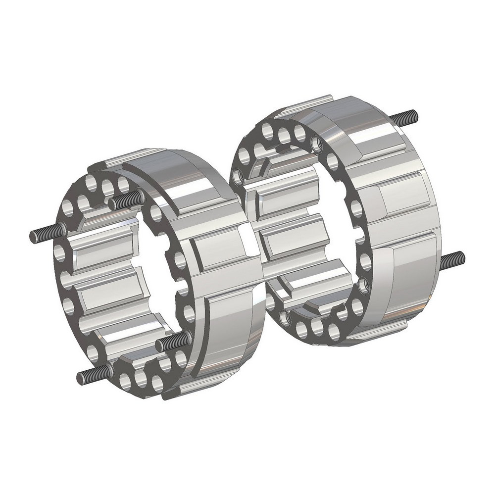 Espaciadores Ruedas Delanteras Crosspro Hard Racing 65mm Access Sp450 / Honda Trx400 / Trx450