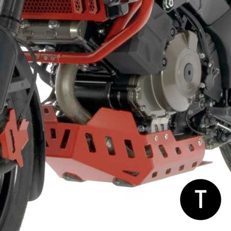 Cubre Carter Crosspro Aluminio Suzuki Dl1050 V-strom 20-24 Negro T