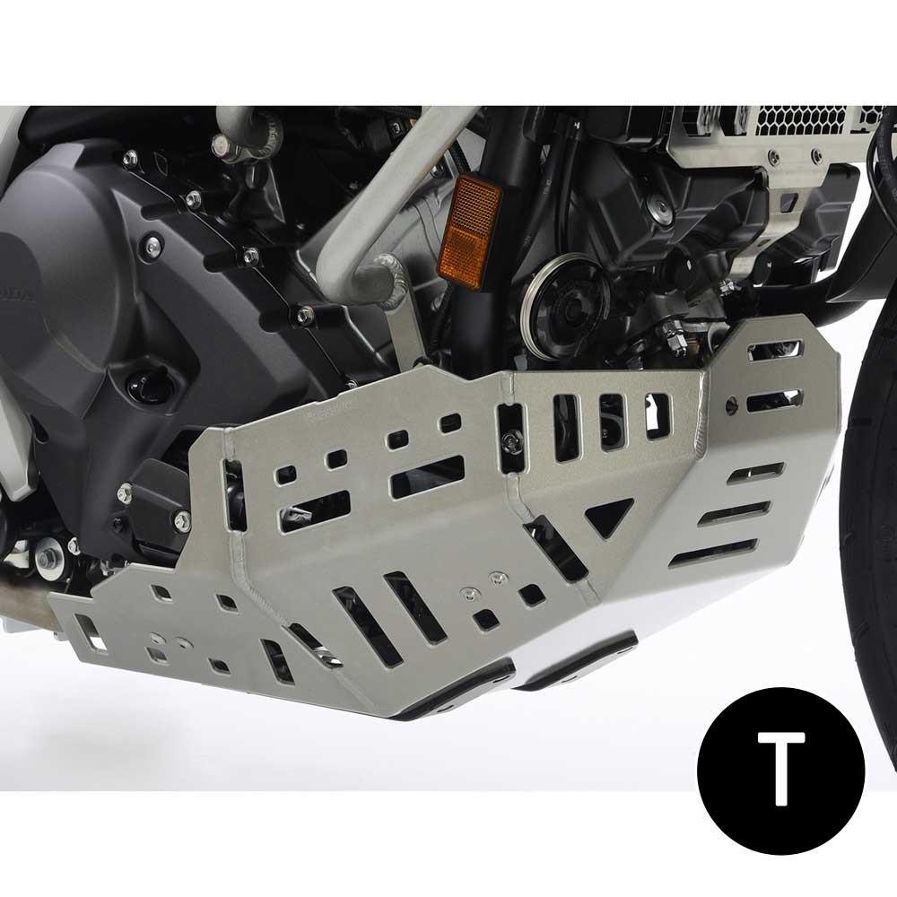 Cubre Carter Crosspro Aluminio Honda Nc750x Dc 21-24 Negro T
