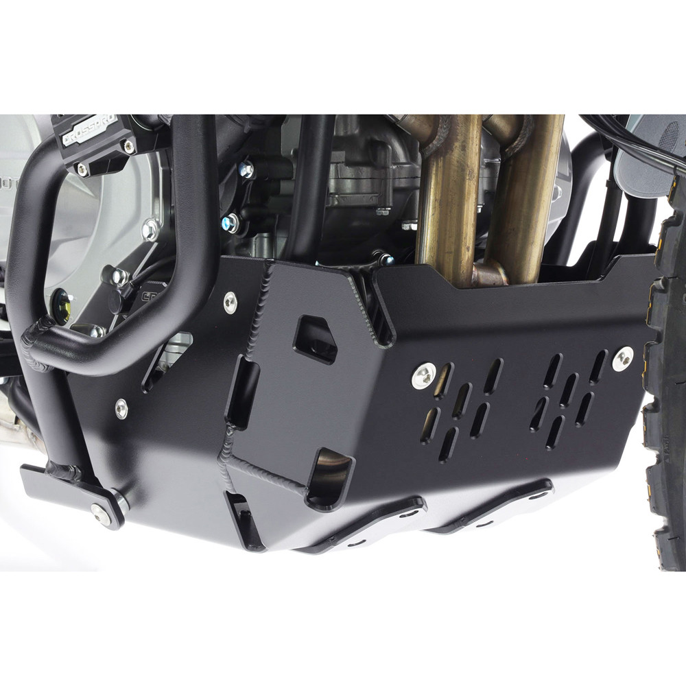 Cubre Carter Crosspro Aluminio Cf Moto Mt450 Negro T