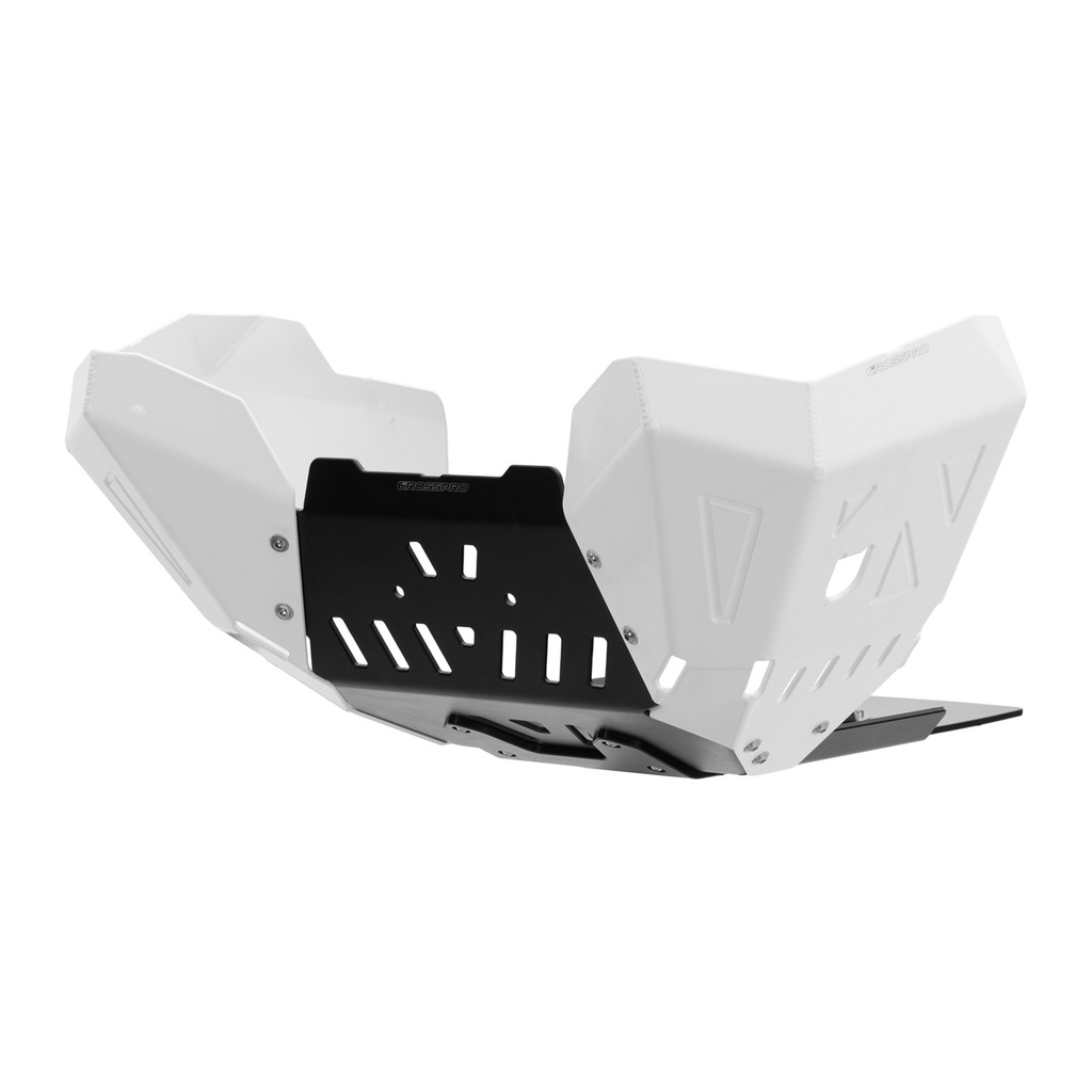 Cubre Carter Crosspro Aluminio Cf Moto Mt-x Negro T