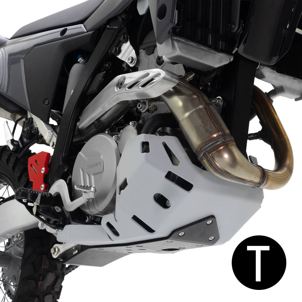 Cubre Carter Crosspro Aluminio Suzuki Dr-z 25-26 Negro T