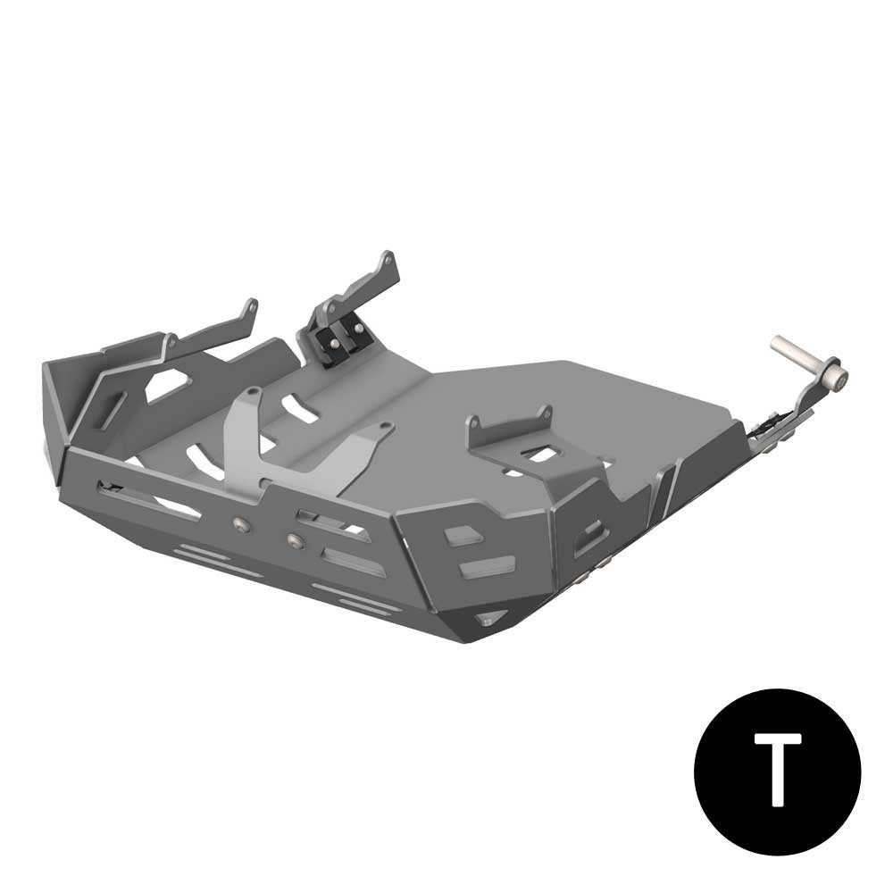 Cubre Carter Crosspro Aluminio Benelli Trk 17-24 Negro T