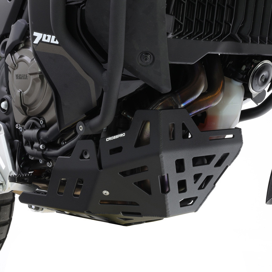 Cubre Carter Crosspro Aluminio Yamaha Tenere 21-24 / Rally 21-24 / World Raid 22-24 Negro T