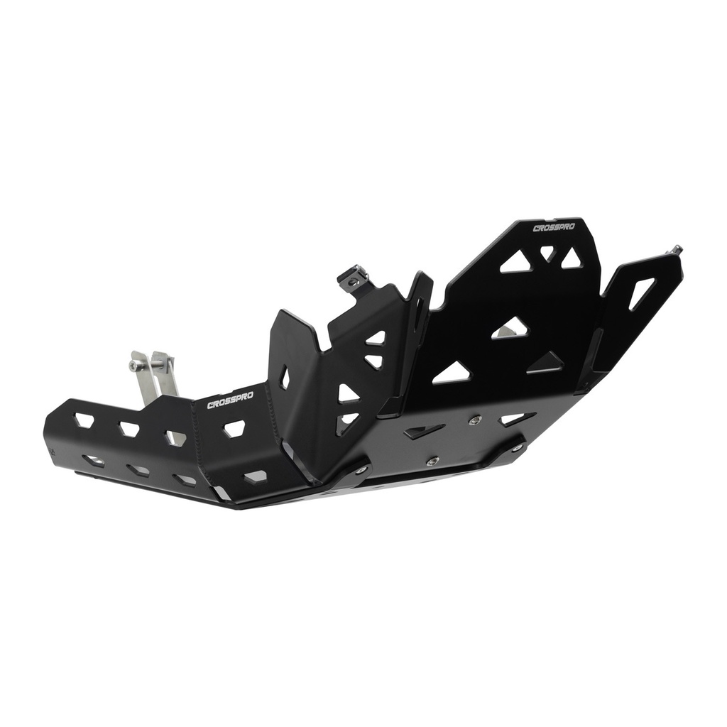 Cubre Carter Crosspro Aluminio KTM 1290 Super Adv R / 21-25 / 1390 Adv R / / EVO 25-26 Negro T