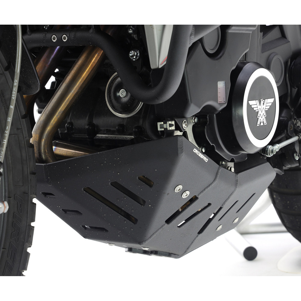 Cubre Carter Crosspro Aluminio Moto-morini X-cape 22-23 Negro T