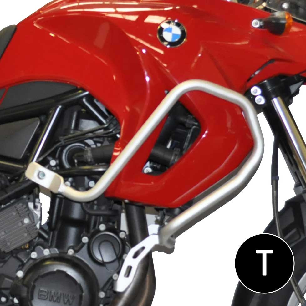 [2CP12500050005] Barras Protección Carenado Crosspro BMW F650GS 08-12 Negro