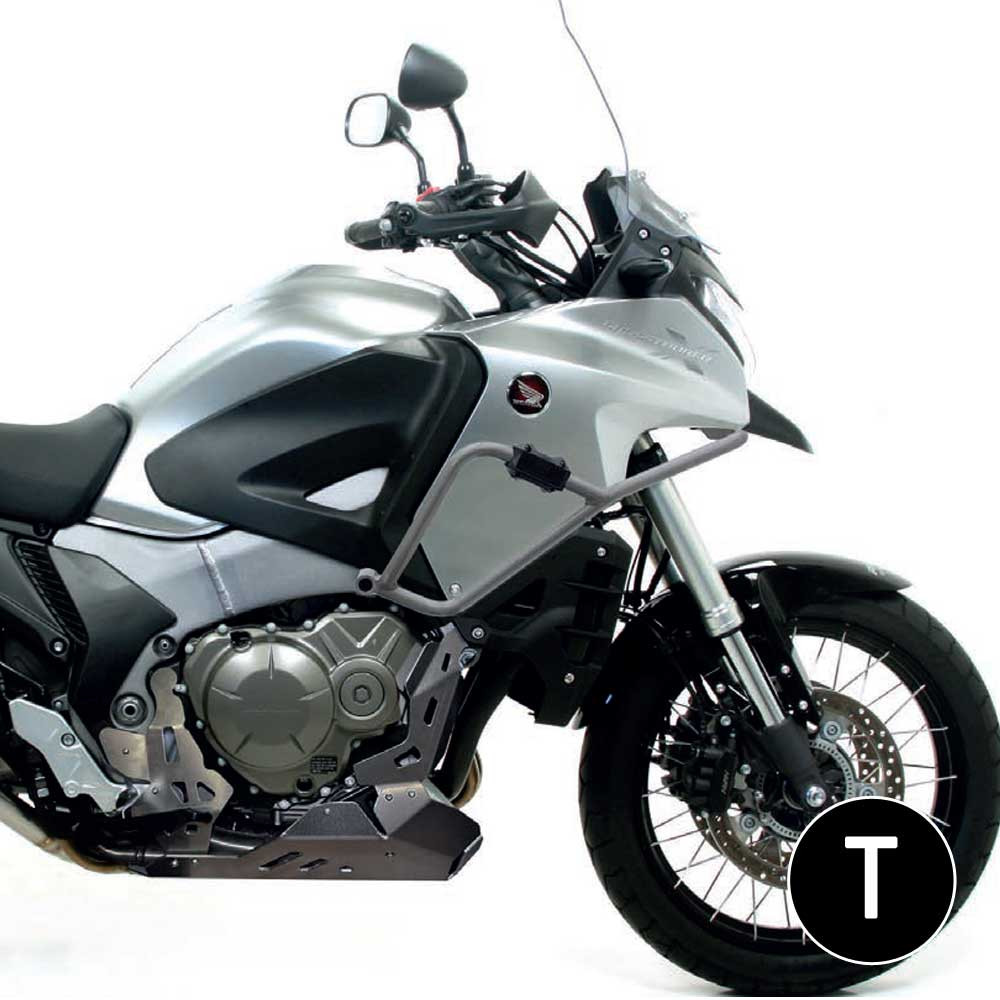 [2CP12500090005] Barras Protección Carenado Crosspro Honda VFR1200X Crosstourer 12-15 Negro