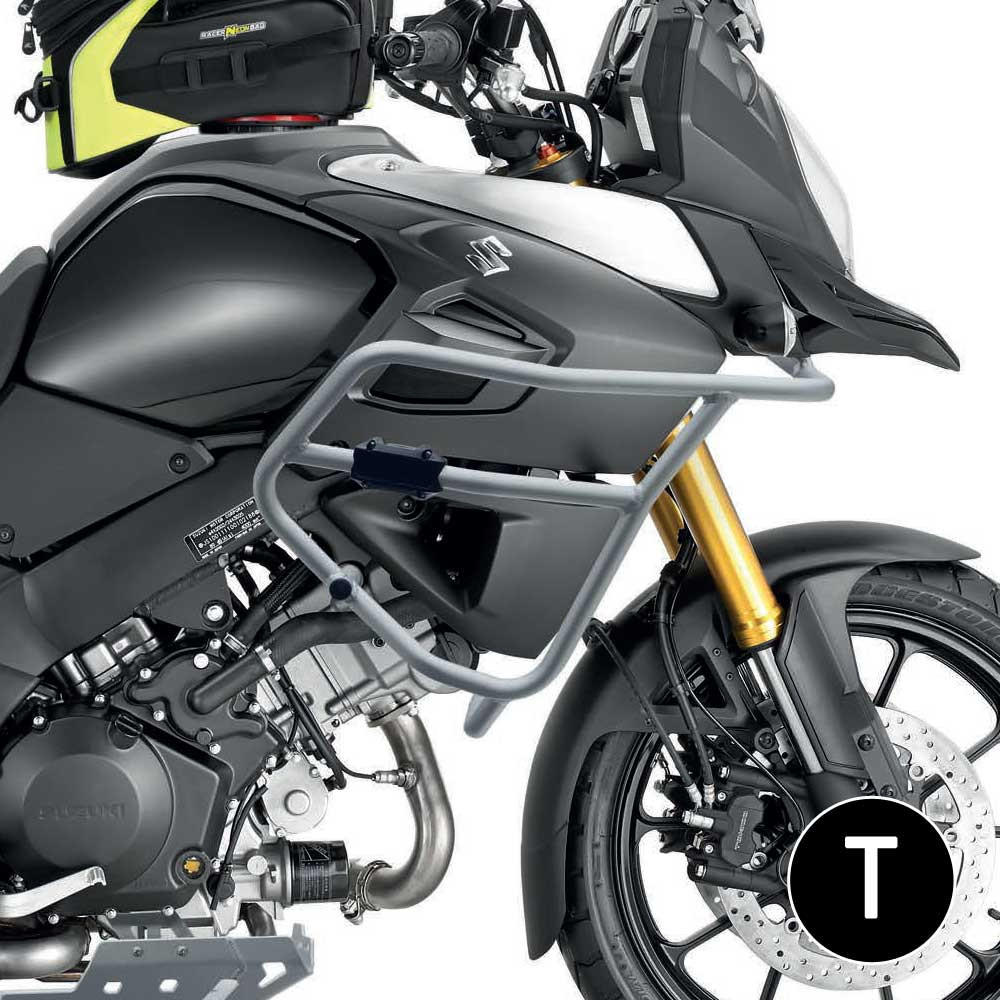 [2CP12500170005] Barras Protección Carenado Crosspro Suzuki DL1000 V-Strom 14-16 Negro