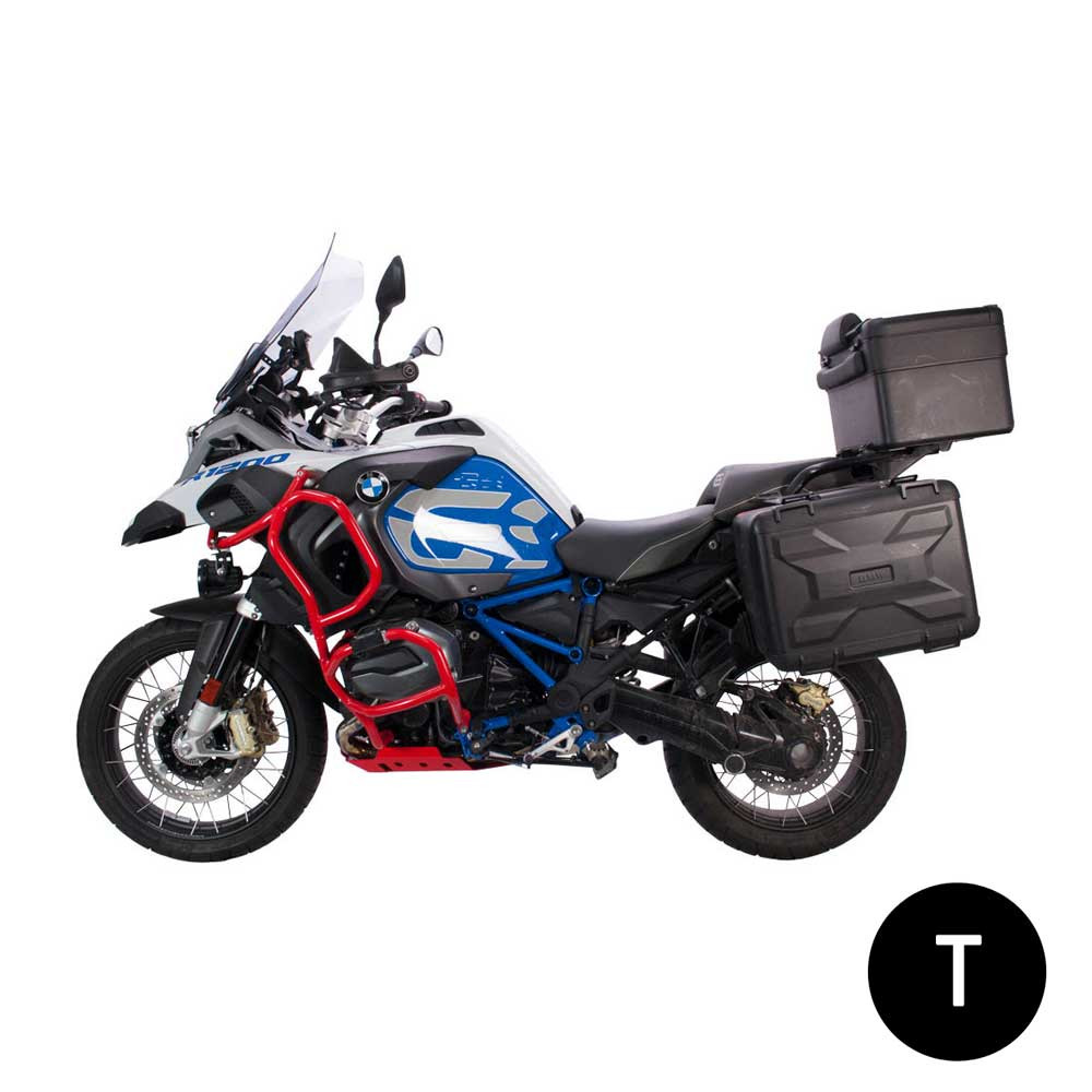 Barras Protección Motor Carenado Crosspro BMW R1200GS Adventure 14-18 Negro