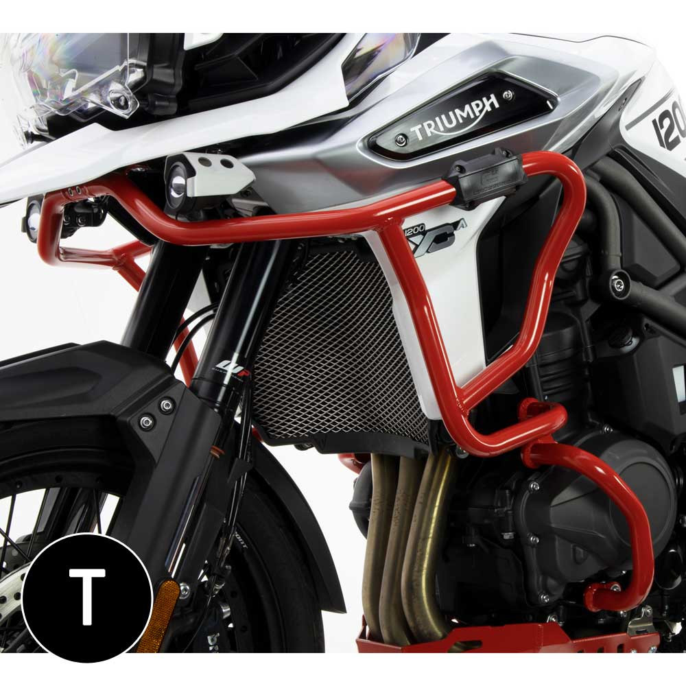 [2CP19700480005] Barras Protección Carenado Crosspro Triumph Tiger 1200XCA 18-19 / Tiger 1200XCX 18-19 Negro