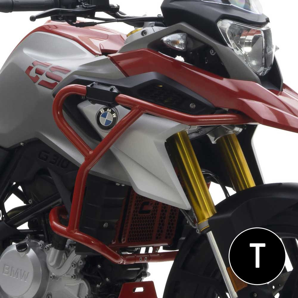 [2CP19700560005] Barras Protección Carenado Crosspro BMW G310GS 16-23 Negro