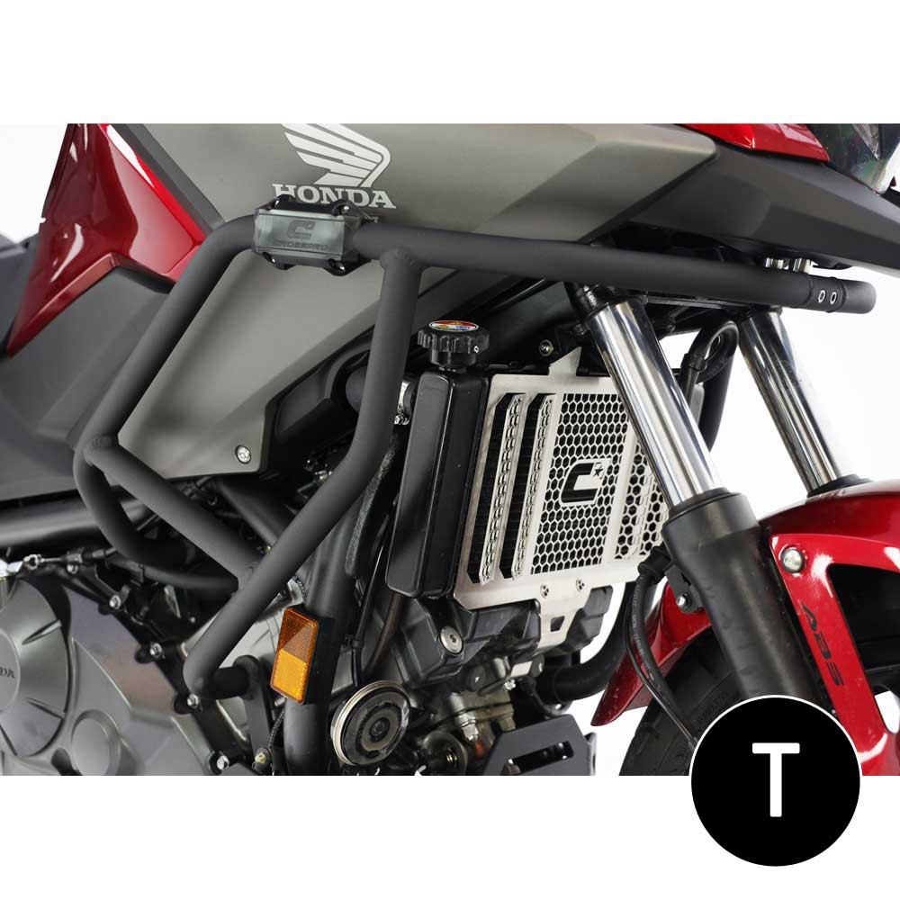 Barras Protección Carenado Crosspro Honda NC750X 16-20 Negro