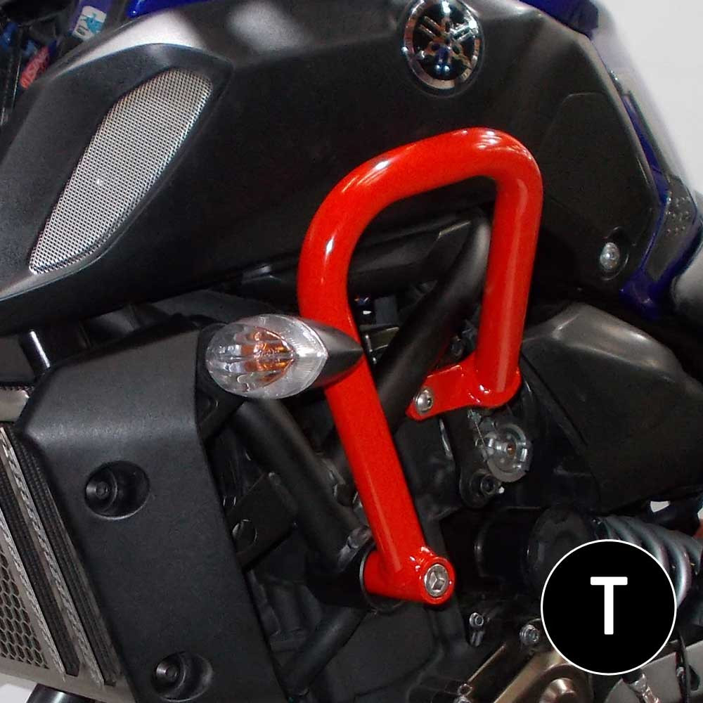 [2CP19700640005] Barras Protección Carenado Crosspro Yamaha MT-07 18-20 Negro