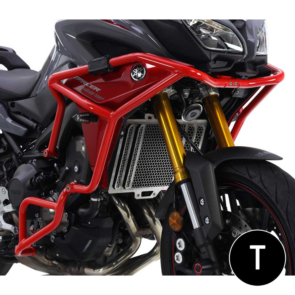 Barras Proteccion Motor Carenado Crosspro Yamaha Tracer / GT 18-20 Negro T