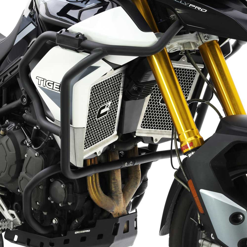 Barras Proteccion Motor Carenado Crosspro Triumph Tiger GT / GT Low / GT Pro 21-22 Negro T