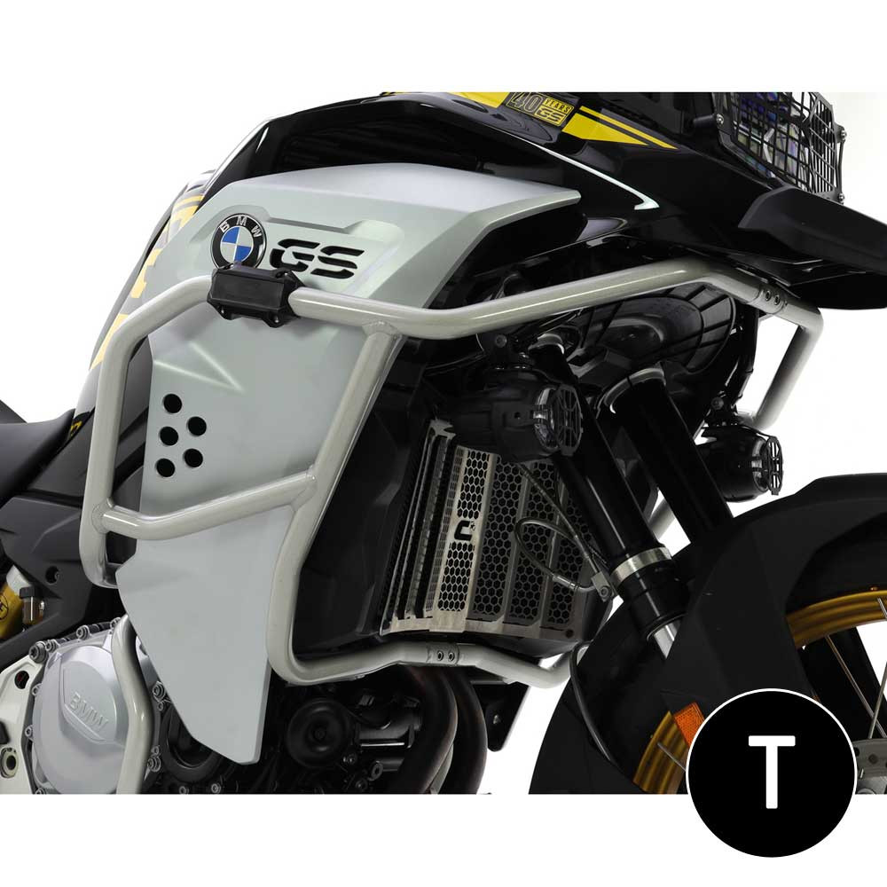 [2CP19700800005] Barras Protección Motor Carenado Crosspro BMW F850gs Adventure 21-22 Negro