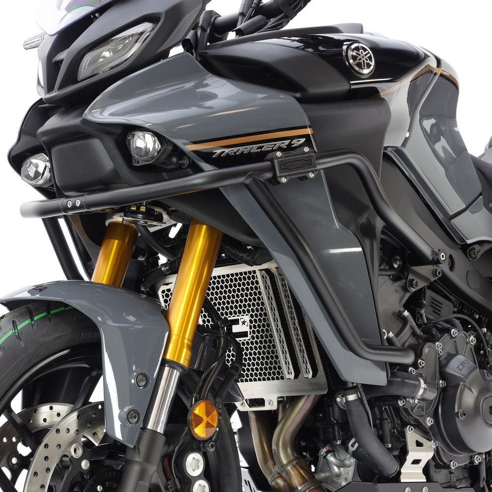Barras Protección Carenado Crosspro Yamaha Tracer 9 GT 23-24 Negro