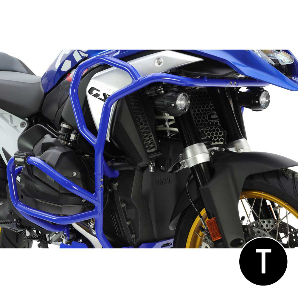[2CP19700980005] Barras Protección Motor Carenado Crosspro BMW R1300GS Triple Trophy 23-24 Negro