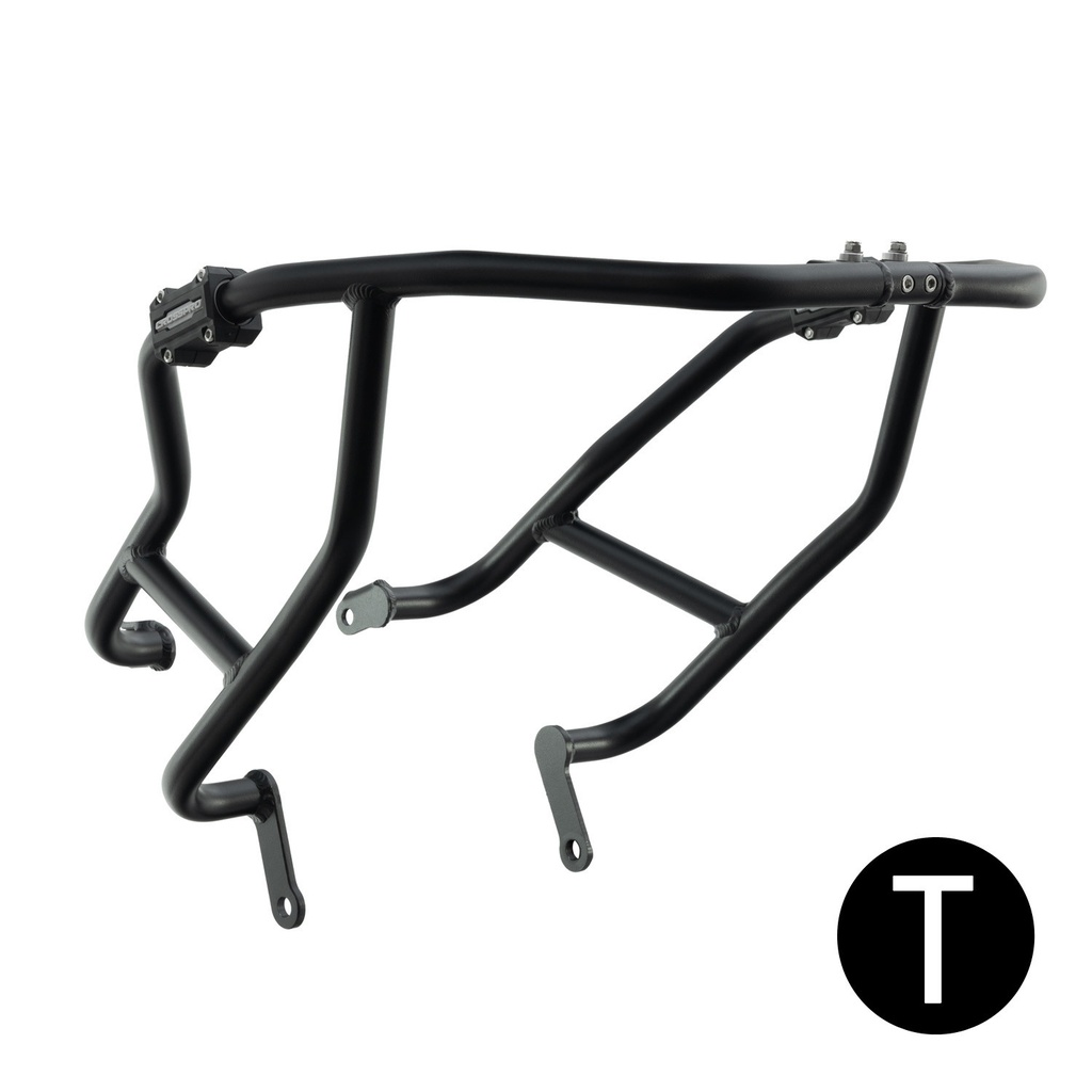 Barras Proteccion Carenado Crosspro Honda Nc750x / Nc750x Dc Negro T