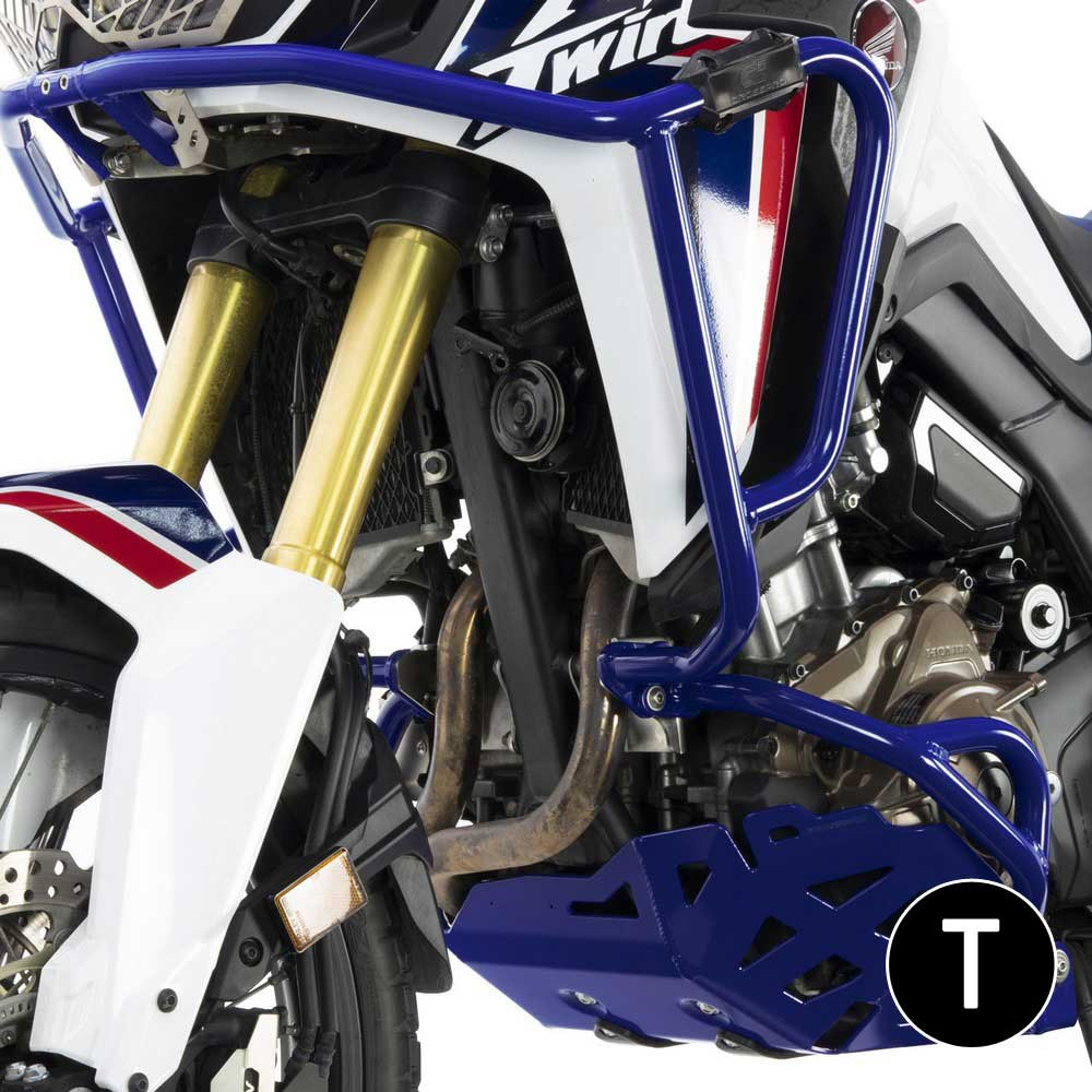 Barras Proteccion Motor Carenado Crosspro Honda Crf1000 Africa Twin 16-19 / Adv 18-19 Negro T