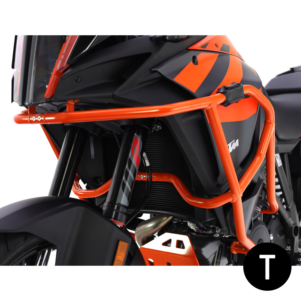 [2CP197034B0005] Barras Protección Carenado Crosspro KTM 1290 Super Adventure R T 17-20 Negro