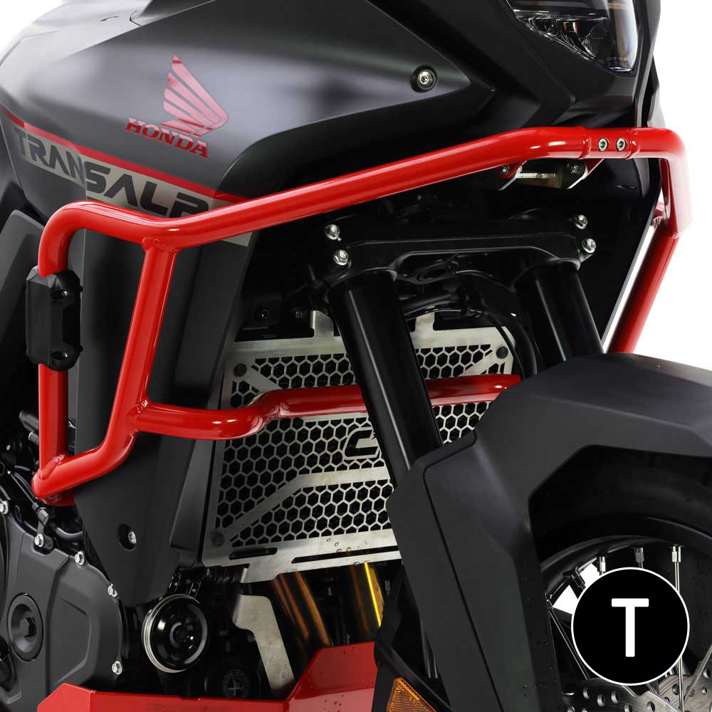 Barras Protección Carenado Crosspro Honda XL750 Transalp 23-25 Negro