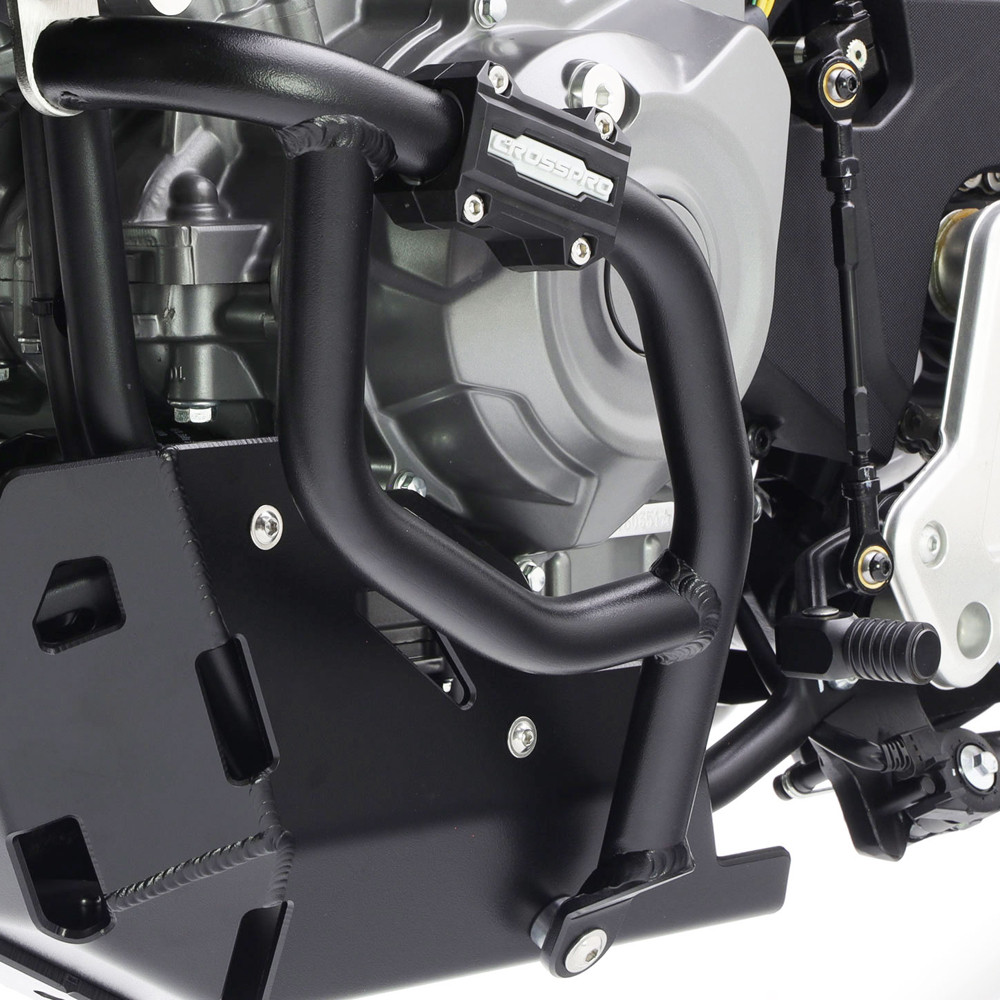 [2CP197L1060005] Barras Protección Motor Crosspro CF Moto MT Negro