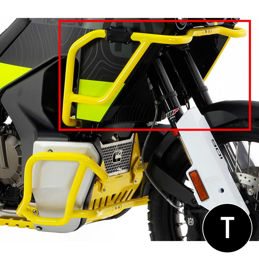 Barras Protección Carenado Crosspro Husqvarna Norden 22-25 / Expedition 23-25 Negro