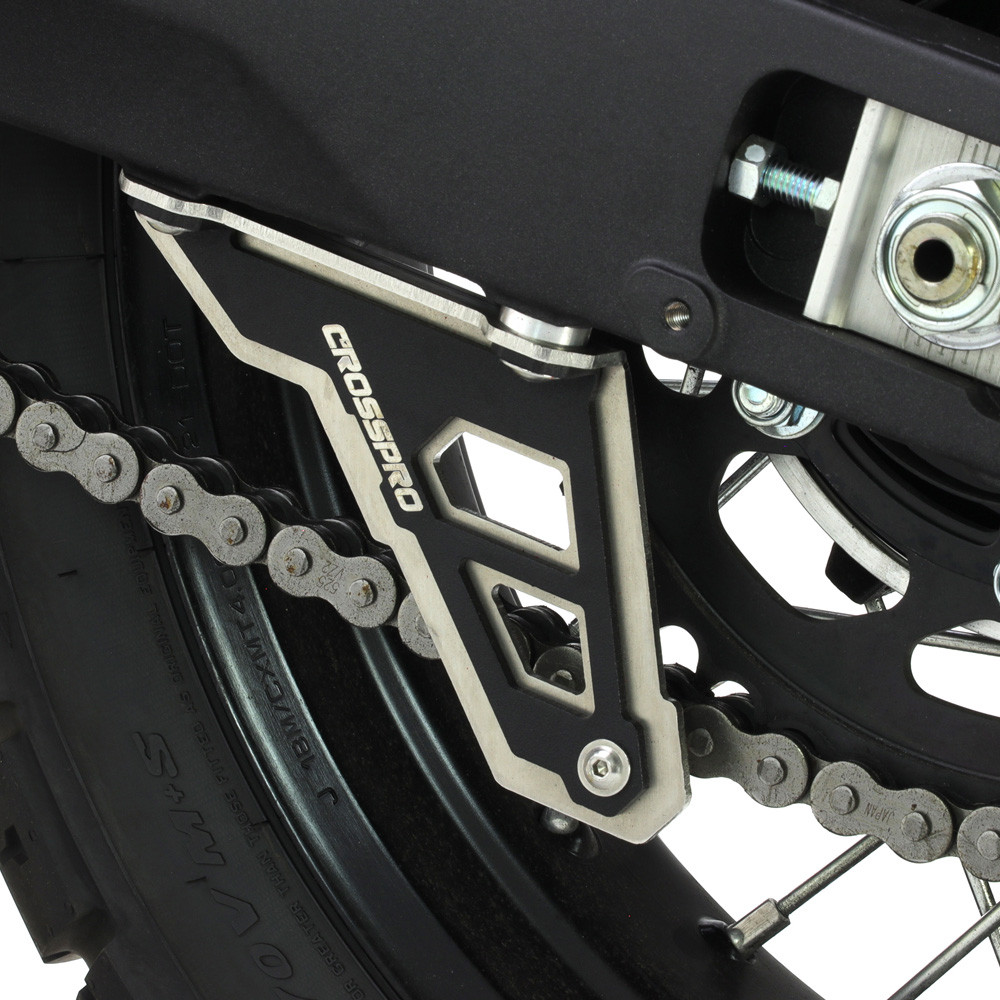 Protector Cadena Inf. Crosspro Yamaha Tenere 20-26 / Rally 21-26 / W.raid 22-26 Plata / Negro T