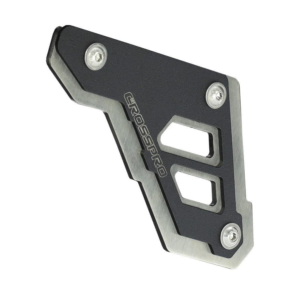 Protector Cadena Inferior Crosspro Aprilia Tuareg 22-25 / Rally Plata / Negro T