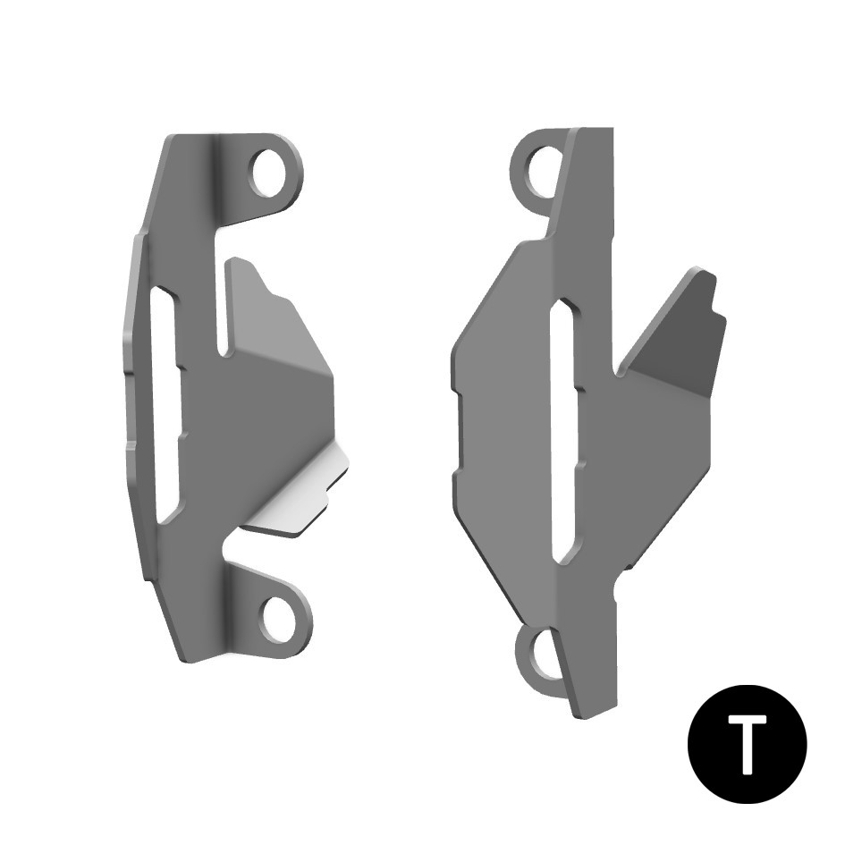 Protector Freno Parking Crosspro Honda Africa Twin Crf1000 16-19 / Crf1100 23-25 Negro T