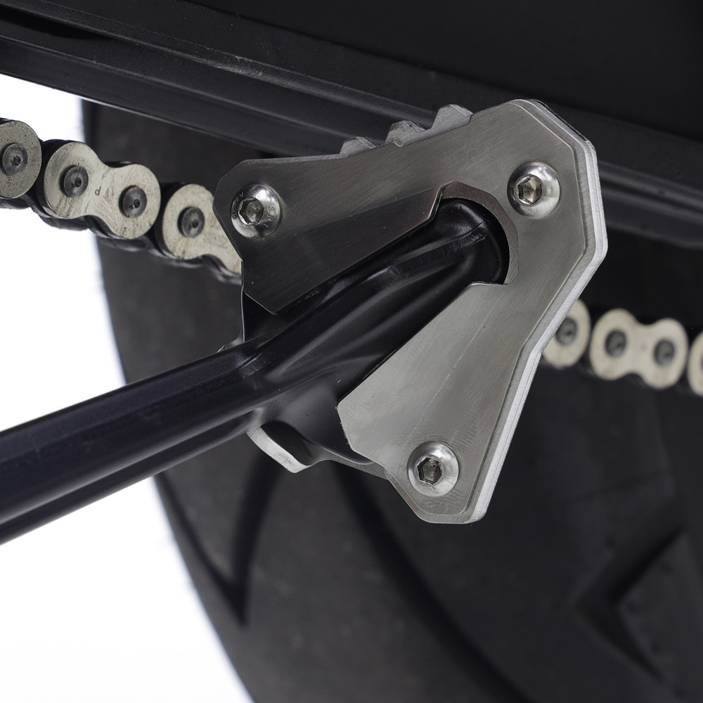 [2CP22000750514] Base Caballete Lateral Crosspro KTM 1290 Super Adventure 21-25 Plata / Negro T