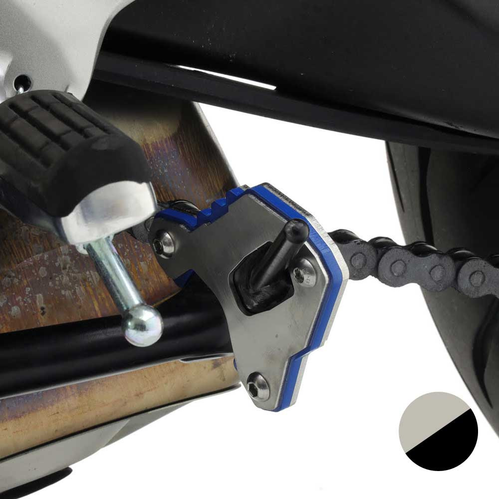 Base Caballete Lateral Crosspro Yamaha Tracer / GT 21-22 / 9 / GT 21-22 Plata / Negro T