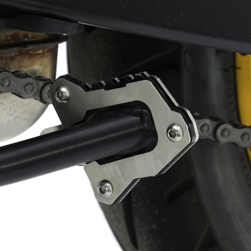 [2CP22000800514] Base Caballete Lateral Crosspro BMW F850gs Adventure 21-22 Plata / Negro T