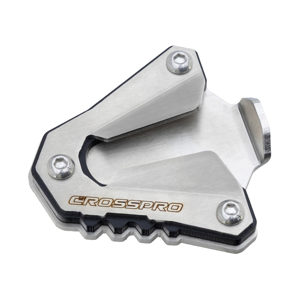 Base Caballete Lateral Crosspro BMW F900gs Plata / Negro T