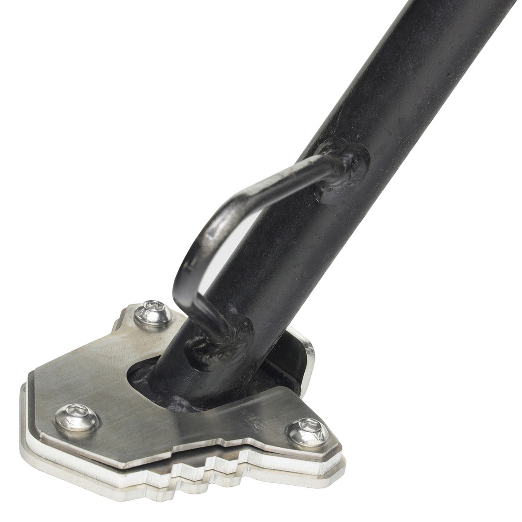 [2CP220113A0514] Base Crosspro Caballete Lateral Cf Moto Mt / Mt-x Plata / Negro T