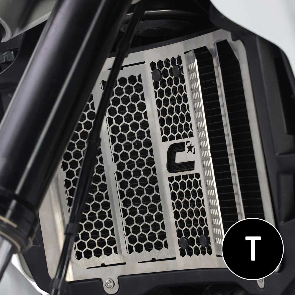 Protector Radiador Crosspro Ducati Desertx 22-24 Negro T