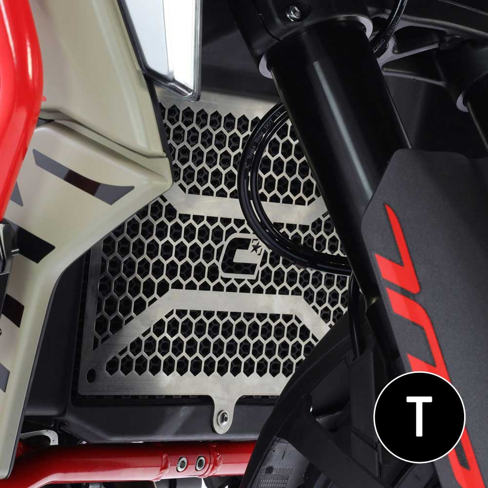 Protector Radiador Crosspro Benelli Trk 23-24 / Trk X 23-24 / Rieju Xplora Negro T