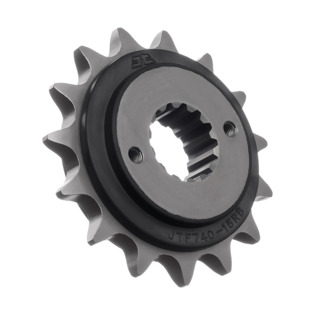 Piñón JT Sprockets JTF 740-15 con Goma