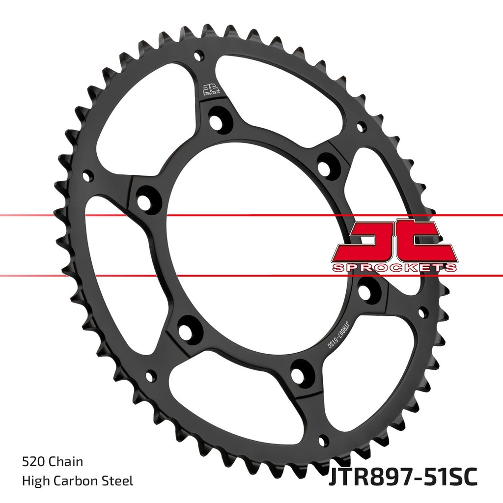 JT Sprockets Corona Jt Jtr 897-51 Sc