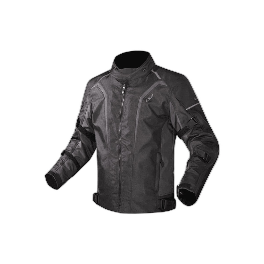 Chaqueta Moto LS2 Sepang Hombre Negro Oscuro Gris