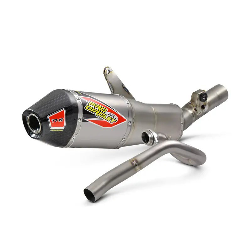 [PC0312145F] Sistema de Escape Pro Circuit TI-6 Titanium Honda CRF 450 R / RX 21-25