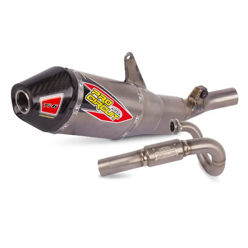 [PC0312425F] Sistema de Escape Pro Circuit TI-6 Titanium Honda CRF 250 R / RX 22-25