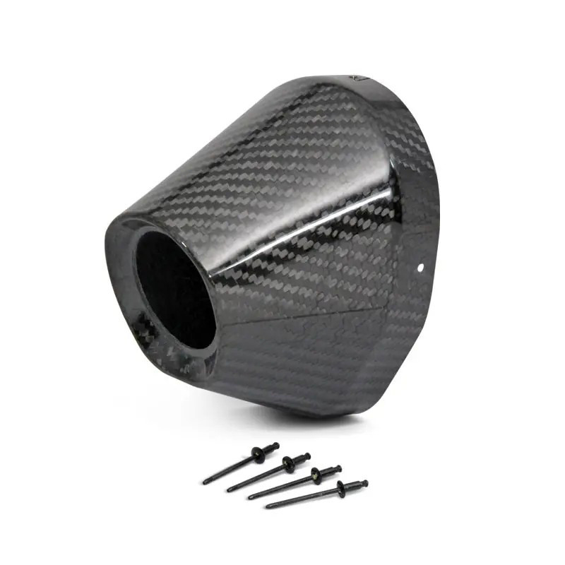 Tapa de Carbono Pro Circuit para Silenciador 4.5" Agujero 1 3/4"