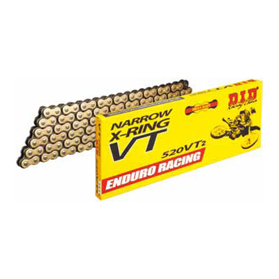Cadena DID 520VT2 x 98 ZB Oro/Negro