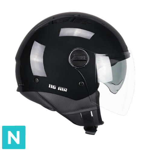 [116A-ALV-83 A1] Casco Jet CGM 116A AIR Mono Negro (XS)